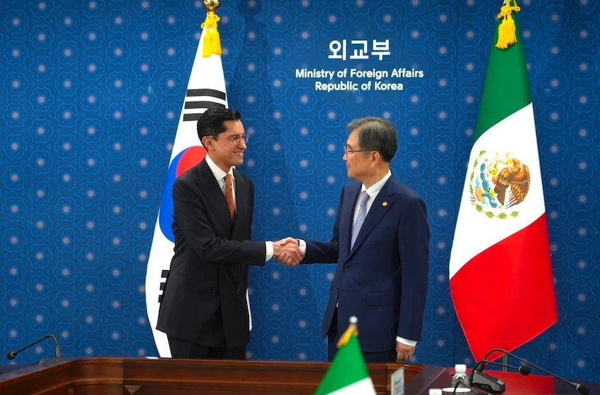 Mexico's Foreign Minister Velasco Concludes Important Visit to South Korea