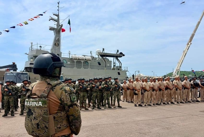 Mexico's Navy Enhances Security to Protect Mazatlán Residents