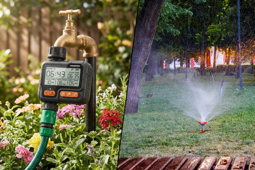 Programadores de riego: el gadget esencial para cuidar tu jardín en vacaciones
