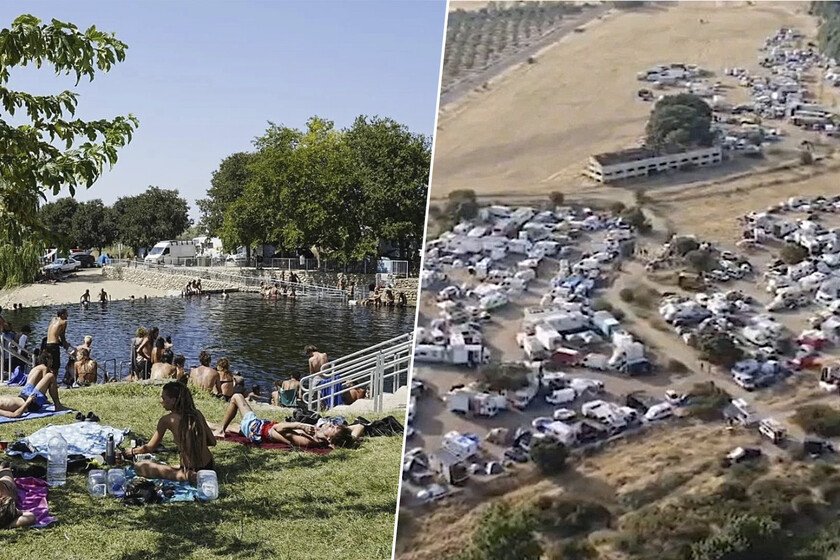 Rave ilegal en Cáceres: 3.000 personas llevan cinco días de fiesta
