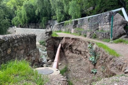 Rehabilitación del camino Antiguo de Marfil en Guanajuato Capital