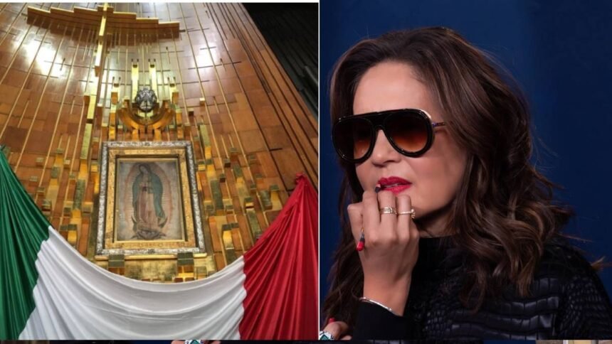 Yolanda Andrade dedica un nicho en la Basílica de Guadalupe