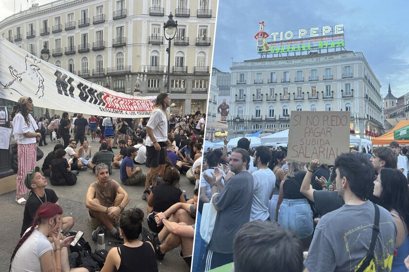 Acampada en Sol busca revivir el movimiento del 15M en España