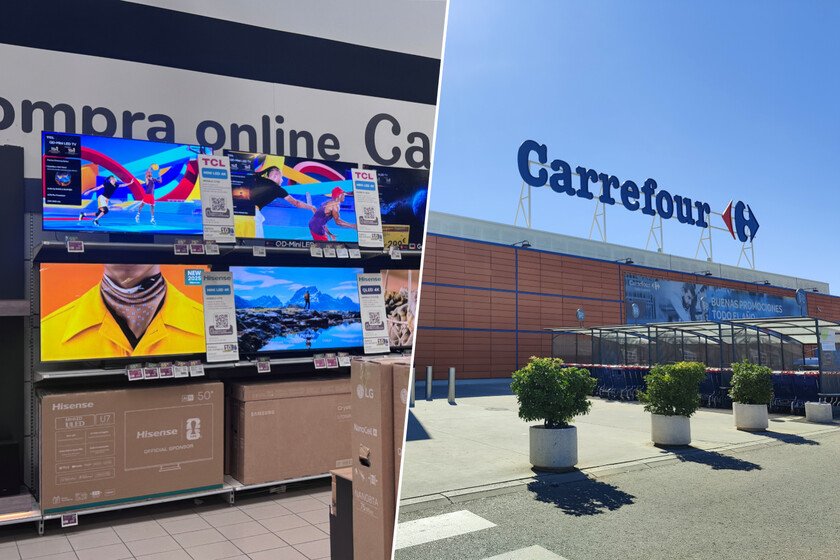 Carrefour ofrece smart TV RGB-MiniLED de 65" a precio outlet hoy