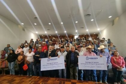 Celaya, Gto.: Apoyos vitales para 120 productores tras la sequía