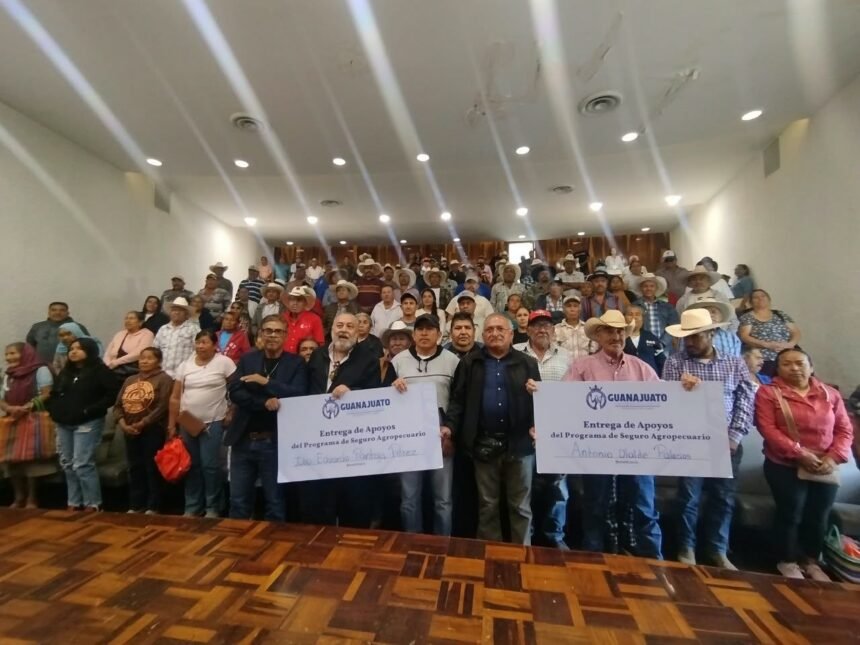 Celaya, Gto.: Apoyos vitales para 120 productores tras la sequía