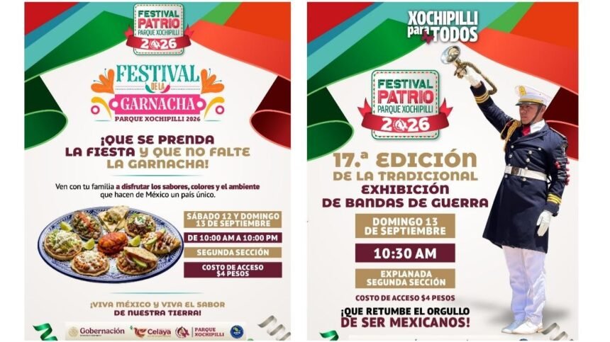 Celaya, Gto.: Festival Xochipilli 2026 celebra nuestras tradiciones y cultura