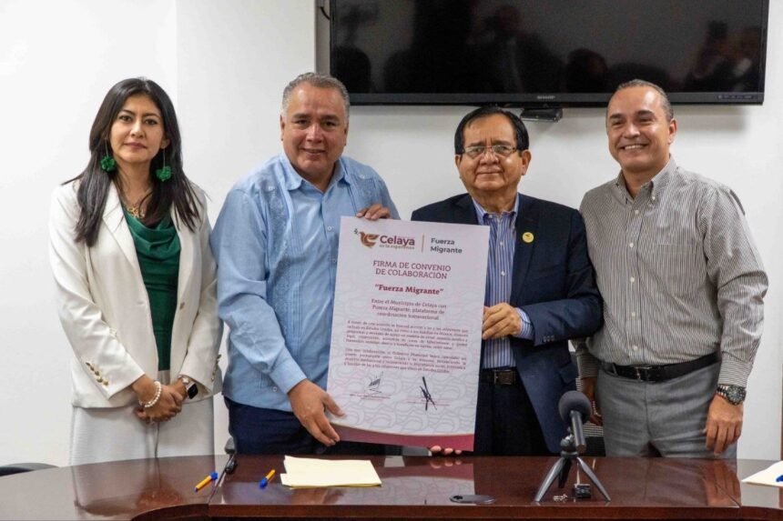 Celaya, Gto. se une a "Fuerza Migrante" para apoyar a su comunidad migrante