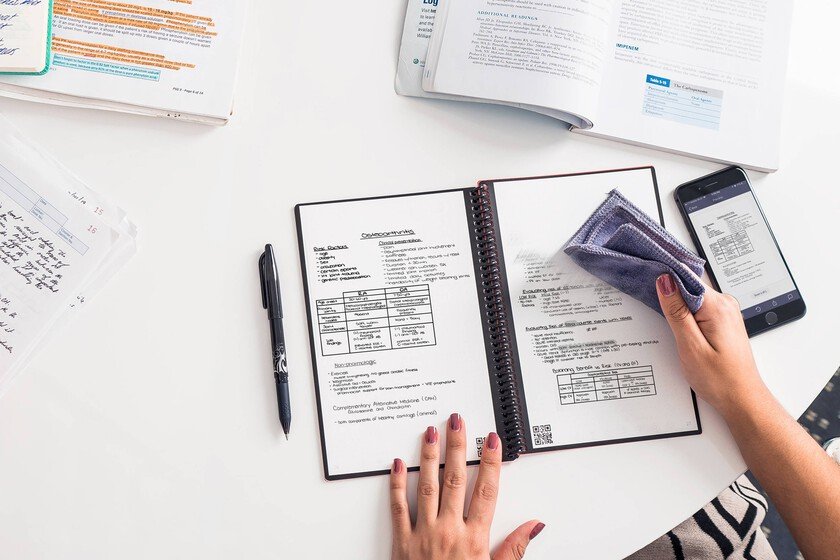 Cuaderno Reutilizable que Digitaliza tus Apuntes de Forma Sencilla