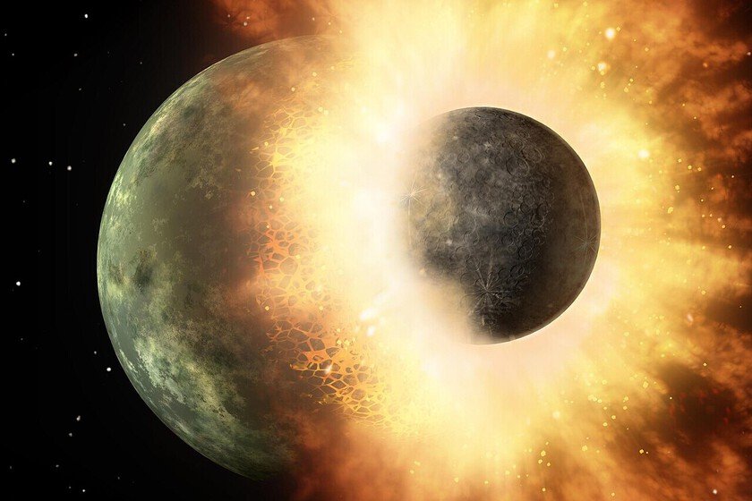 La Luna pudo formarse en horas, según nuevo estudio científico