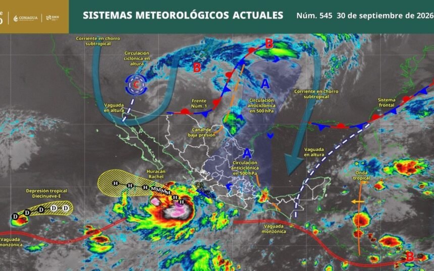 México: Huracán Rachel se intensifica, impactando vidas y economía