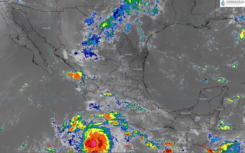 México refuerza protocolos para proteger a Jalisco, Colima y Michoacán ante ciclón