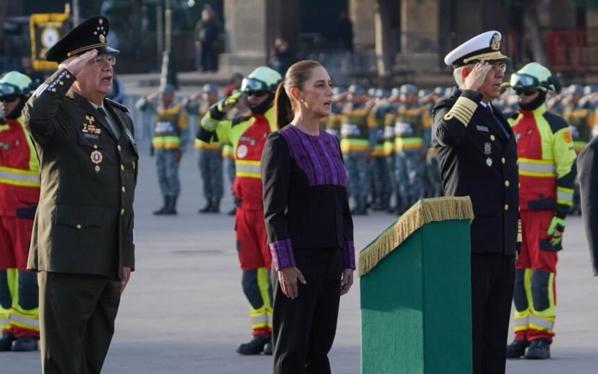 México: Sheinbaum rinde homenaje a víctimas de sismos en la CDMX