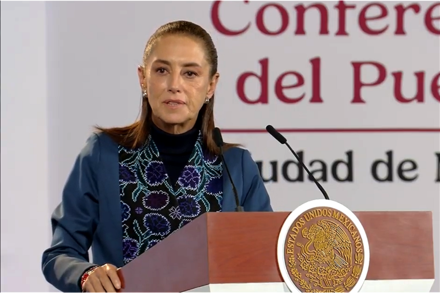 México y la lucha contra drogas y armas: Sheinbaum a Trump