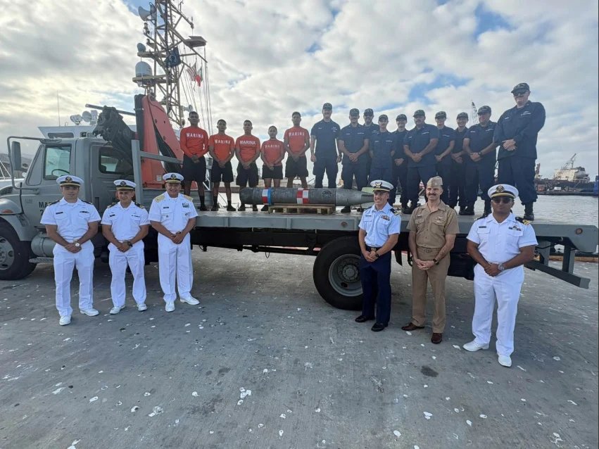 Mexico's Ensenada Fishermen Discover US Military Torpedo in Waters