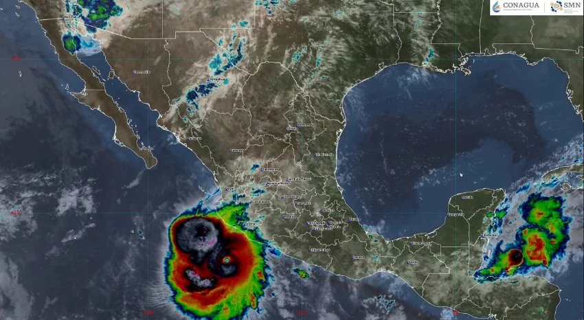 Mexico's Hurricane Polo Affects Families on the Pacific Coast