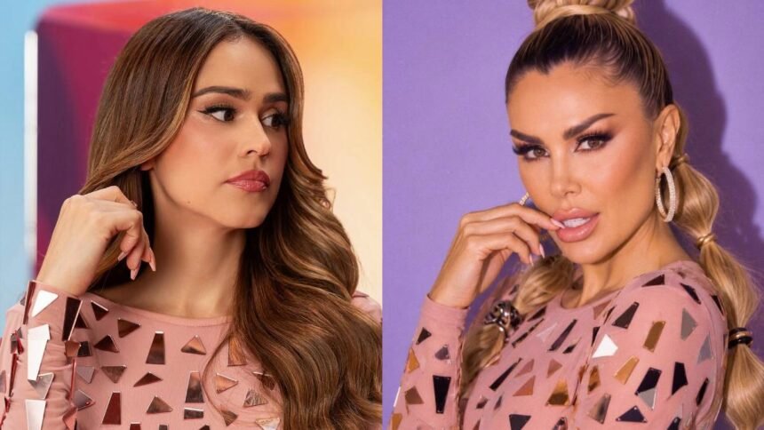 Yanet García y Ninel Conde sorprenden con el mismo vestido brillante