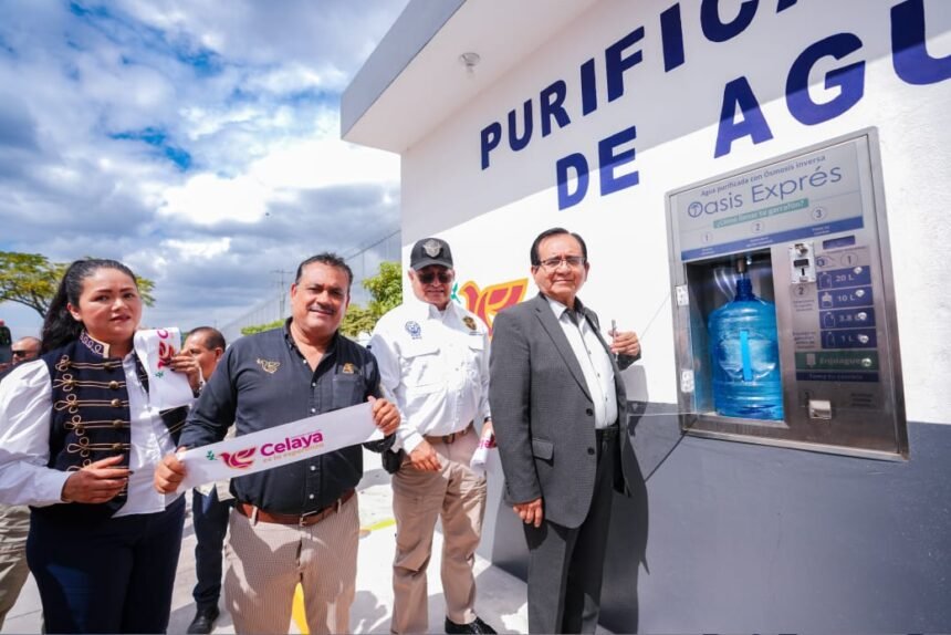 Celaya, Gto.: Nueva purificadora mejora bienestar en comunidad de seguridad