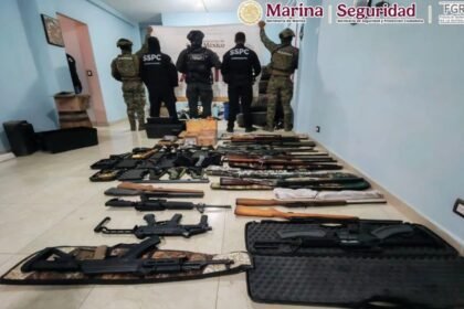 Desarticulan en México un grupo que fabricaba armas artesanales en el estado