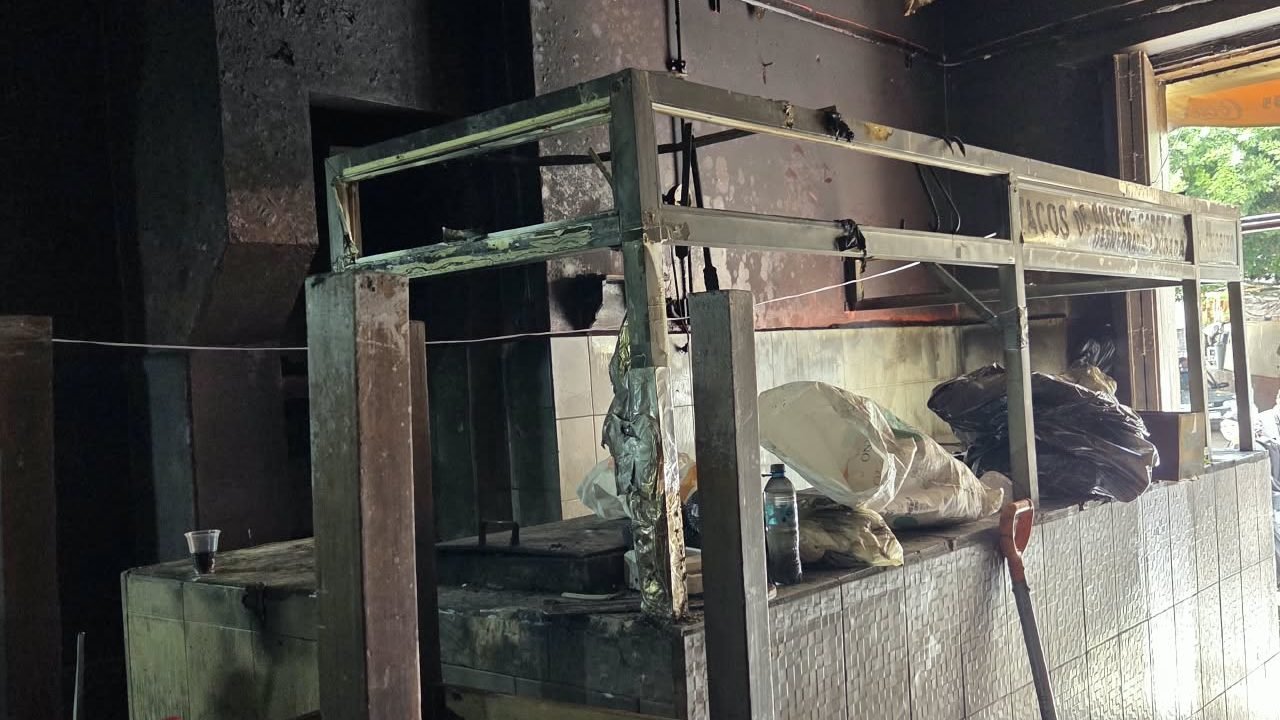 Guanajuato Capital: Falla en CFE podría haber evitado incendio en taquería