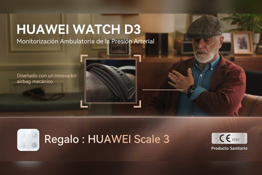 HUAWEI WATCH D3: Medición precisa de tensión arterial y descuento disponible