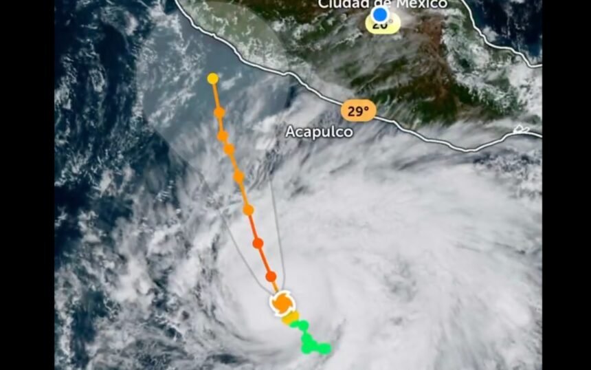 Huracán Vance se intensifica en México: ¿qué estados se verán afectados?