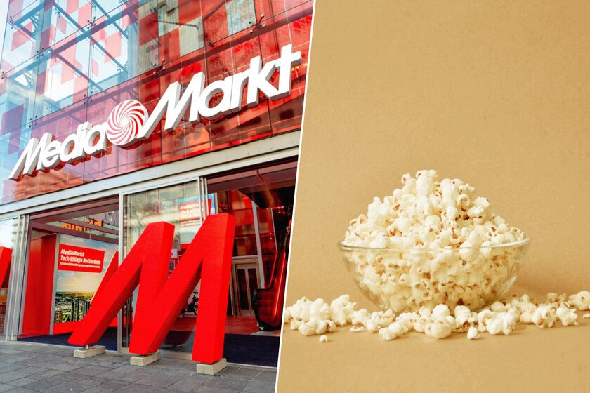 MediaMarkt lanza palomitero con recipientes extraíbles ideal para familias