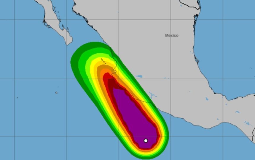 México: Alerta en el Pacífico tras debilitamiento del huracán Trudy