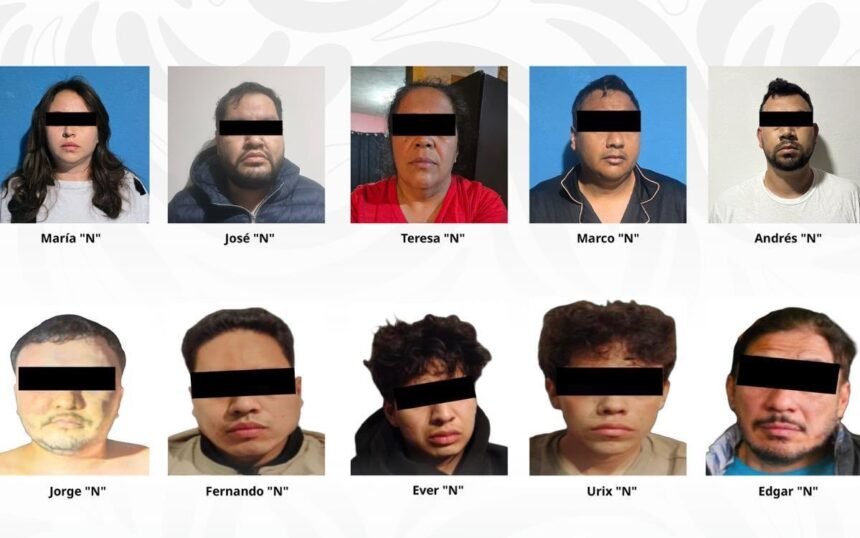 México: Detienen a 10 por robo y secuestro en Michoacán
