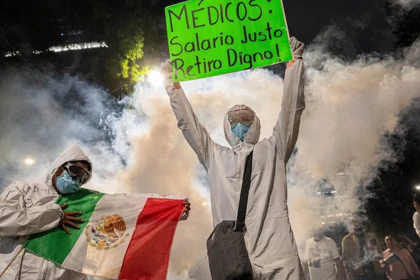 Mexico IMSS Workers Demand Fair Pay Amid Staff Shortages