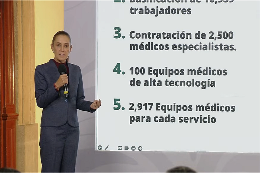 México: Sheinbaum anuncia 12 acciones del IMSS que mejorarán tu salud