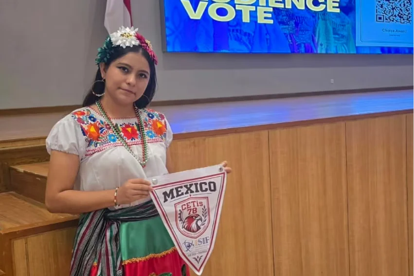 Mexico's Tamaulipas Teen Creates Innovative Sound-Based Fire Extinguisher