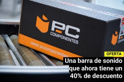 PcComponentes ofrece gran descuento en barra de sonido compacta para TVs pequeñas