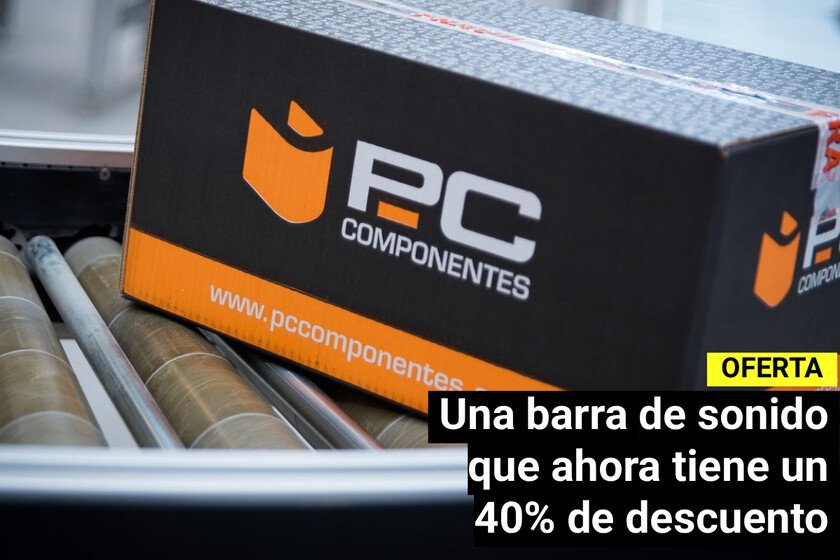 PcComponentes ofrece gran descuento en barra de sonido compacta para TVs pequeñas