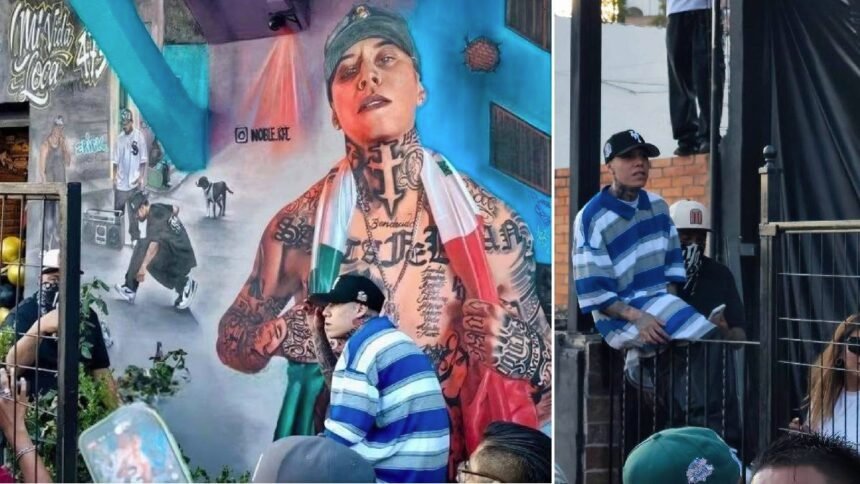 Santa Fe Klan celebra su barrio con un emotivo nuevo mural