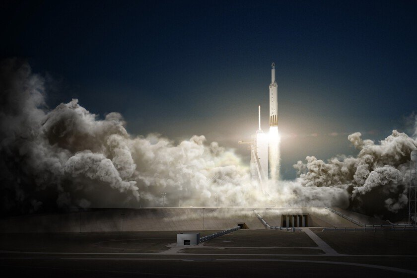 SpaceX lanza tres cohetes en 13 horas con secreto de EE. UU.