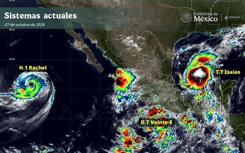 Tormenta tropical Isaías en México afecta 12 puertos en Marina